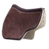 Penelope Combo Half Pad -Farm Housetack Store P190 French.EQ Penelope Combo.Half .Pad Back.Havana.1