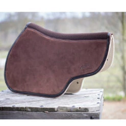 Penelope Combo Half Pad -Farm Housetack Store P190 French.EQ Penelope Combo.Half .Pad Side Havana
