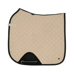 Sixteen Cypress Dressage Pad, Pearl & Black