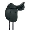Prestige Lucky Dressage Idol Saddle 2 Prestige Lucky Dressage Idol Saddle -Farm Housetack Store Prestige Lucky.Drsg .Idol Blk Side