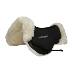 ThinLine Full Sheepskin Trifecta Half Pad -Farm Housetack Store TL full.sheepskin.trifecta.half .pad nat 1