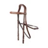 Trust Hickstead Hackamore Bridle -Farm Housetack Store Trust Hickstead.Hackamore.Bridle E18601 Brown.Silver