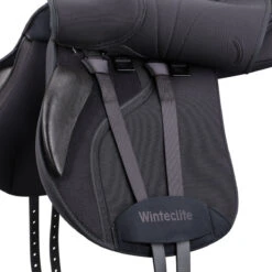 WintecLite All Purpose Saddle With HART -Farm Housetack Store WL AllPurpose girthingSystem blk
