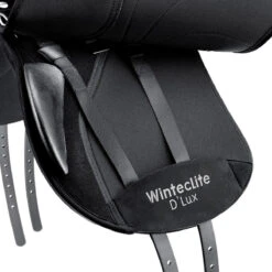 WintecLite Wide All Purpose D'Lux Saddle With HART -Farm Housetack Store WL WideDlux GirthingSystem LP Blk