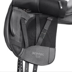 Wintec 500 Dressage Saddle -Farm Housetack Store W 500Dressage GirthingSystem Blk