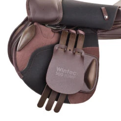 Wintec 500 Jump Saddle -Farm Housetack Store W 500Jump GirthingSystem Brn