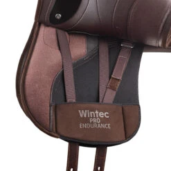 Wintec Pro Endurance Saddle With HART 18 Wintec Pro Endurance Saddle With HART -Farm Housetack Store W Endurance GirthingSystem Brn
