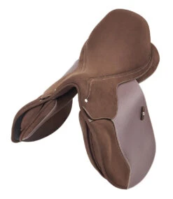 Wintec Pro Jump RearFB Saddle With HART -Farm Housetack Store W ProJump Topdown Brn