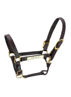 Walsh Kentucky Halter -Farm Housetack Store Walsh Kentucky Halter Havana brown thread 85485.1582144107.1280.1280
