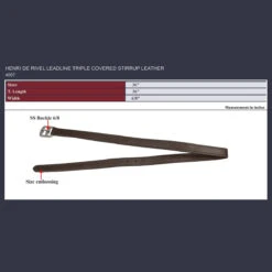 HDR Leadline Triple Covered Stirrup Leathers -Farm Housetack Store a5a3c04d 14f9 40b0 bb48 a96e9dfb5e00