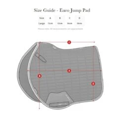 LeMieux 3D Mesh Self-Cool Eurojump Square -Farm Housetack Store ad4efd69 75a0 4efc a258 765987488877