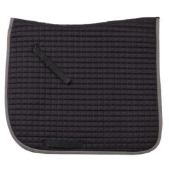 Ovation Pro Square Quilt Dressage Pad -Farm Housetack Store black charcoal 77925.1590172772.1280.1280