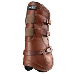 EquiFit Luxe Front T-Boot -Farm Housetack Store brown front 23537.1590071686.1280.1280