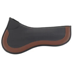 Equifit ImpacTeq Half Pad -Farm Housetack Store brown trim 92016.1590090882.1280.1280