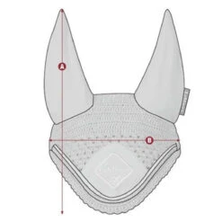 LeMieux Crystal Fly Hood -Farm Housetack Store d46d2d8482d7d0bc5e8813ebab889526