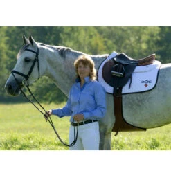 Ogilvy Gummy Jump Half Pad - Custom -Farm Housetack Store gummyjumppad25