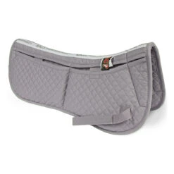 ECP Quilted 4 Pocket Correction Half Pad -Farm Housetack Store lilacgrey