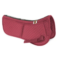 ECP Quilted 4 Pocket Correction Half Pad -Farm Housetack Store rose